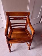 Houten Indonesische eetkamer stoelen, Ophalen, Gebruikt, Bruin, Traditioneel