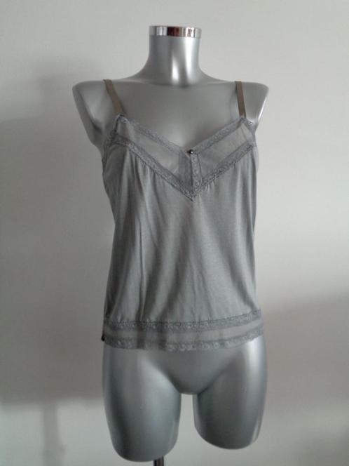 By Malene Birger top, maat large, NIEUW met kaartjes, Kleding | Dames, Tops, Nieuw, Maat 42/44 (L), Grijs, Zonder mouw, Verzenden