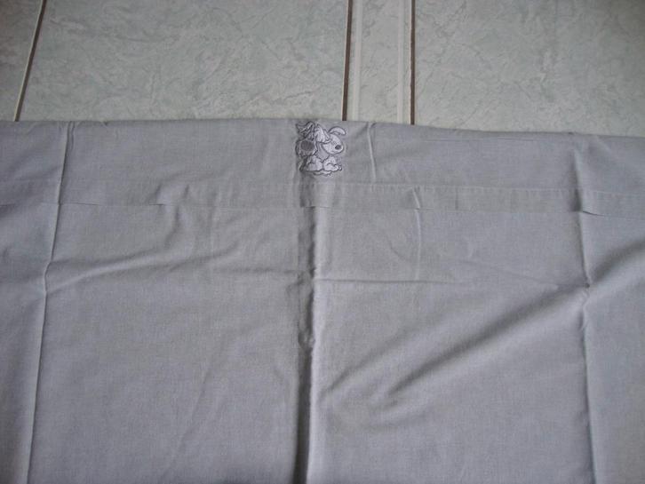 Ledikant dekbedovertrek Cottonbaby Woezel en Pip 1.20x1.50, Kinderen en Baby's, Babywiegjes en Ledikanten, Zo goed als nieuw, Ledikant