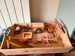 Miniatuur speeltuintje voor poppenhuis – alles van hout, Ophalen, Gebruikt, Poppenhuis