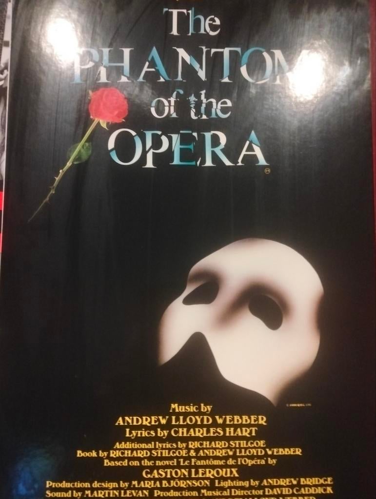 posters musicals (2 mm kartonborden ) 4 stuks, Verzamelen, Ophalen of Verzenden, A1 t/m A3, Film en Tv