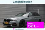 BMW 5 Serie Touring 520d High Executive Aut. I M-Pakket I Na, Automaat, 2000 kg, Leder en Stof, Origineel Nederlands