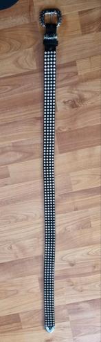Swarovski Riem - Maat 105 cm, Ophalen of Verzenden, Zo goed als nieuw, Zwart, Echt leder