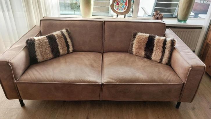 Umix bank en fauteuil in zeer goede staat, Huis en Inrichting, Banken | Bankstellen, Zo goed als nieuw, Rechte bank, 150 tot 200 cm