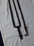 Goede heel oude  haardtang  en pook, Ophalen of Verzenden