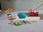 Playmobil 5575 - Zwembad met terras (compleet) vakantie, Kinderen en Baby's, Speelgoed | Playmobil, Ophalen, Gebruikt, Complete set
