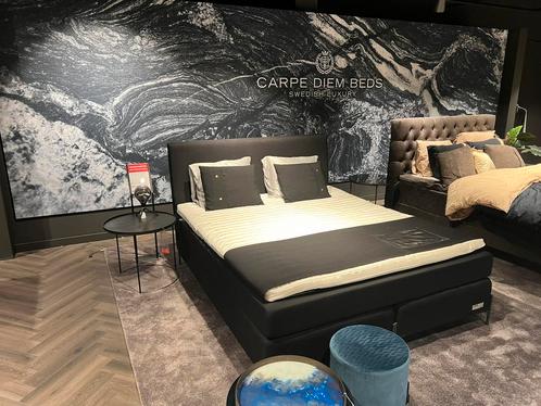Carpe Diem Boxspring Hermano KORTING (SHOWROOM MODEL), Huis en Inrichting, Slaapkamer | Boxsprings, Nieuw, 180 cm, 200 cm, Tweepersoons