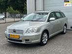Toyota Avensis Wagon 1.8 VVTi Linea Luna, Climate, Cruise, A, Voorwielaandrijving, 65 €/maand, Zwart, 4 cilinders