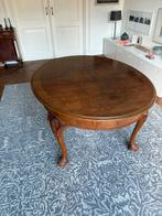 Pander en Zn tafel rond 1900 hout met fineer van walnoot?, Ophalen of Verzenden