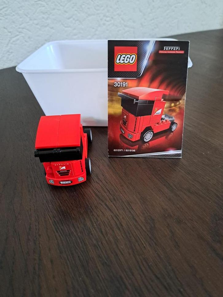 •LEGO 30191 - Ferrari Truck - Shell V-power•, Kinderen en Baby's, Speelgoed | Duplo en Lego, Zo goed als nieuw, Lego, Complete set