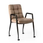 Te koop : eetkamerstoel van Maxfurn, Huis en Inrichting, Stoelen, Ophalen, Overige kleuren, Nieuw, Metaal