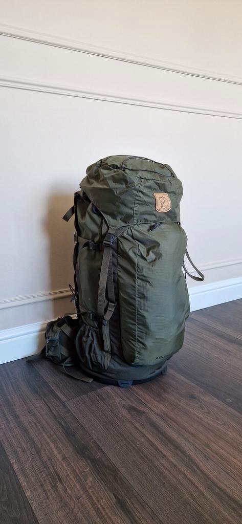 Fjall raven Abisko backpack 65 L, Sport en Fitness, Bergsport en Wandelen, Zo goed als nieuw, Rugzak, Ophalen of Verzenden