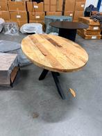Mega black friday aktie op al ons eettafels, Huis en Inrichting, Tafels | Eettafels, Ophalen, 100 tot 150 cm, Ovaal, Nieuw