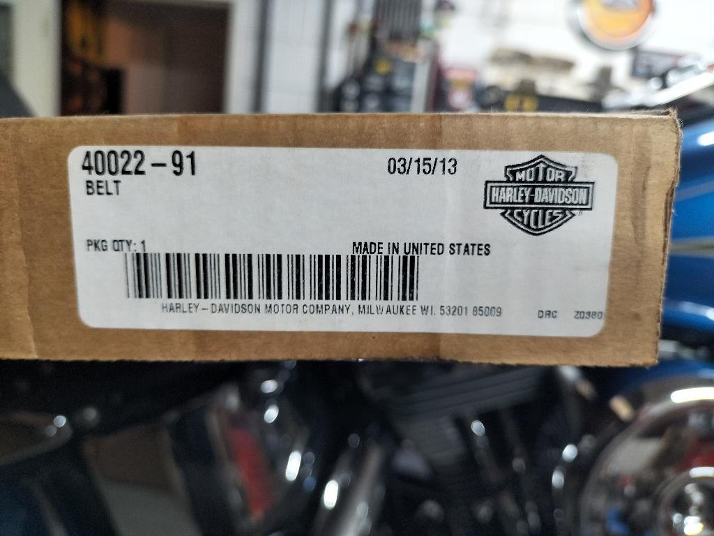 aandrijf belt, Motoren, Onderdelen | Harley-Davidson, Ophalen of Verzenden, Nieuw