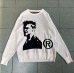Joy Divizn Fight Club Tyler Durden Sweater, Maat 52/54 (L), Wit, Ophalen of Verzenden, Zo goed als nieuw