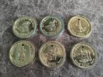 Efteling dukaten munten uit jaren 90 1993 1995 souvenirs, Postzegels en Munten, Munten en Bankbiljetten | Verzamelingen, Ophalen of Verzenden