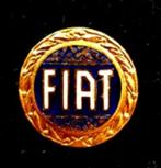 Fiat speld donker blauw-goudkleur, Verzamelen, Verzenden, Nieuw, Transport, Speldje of Pin