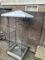 Vogelkooi/rekken tekoop., Dieren en Toebehoren, Vogels | Hokken en Kooien, Ophalen, Zo goed als nieuw, Aluminium, Volière