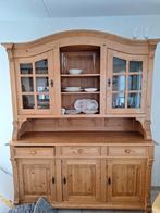 Geloogd Grenen Buffetkast - Overcompleet, Ophalen, Gebruikt, Met deur(en), 150 tot 200 cm