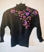 Dames 100% Wol trui Vintage, maat S, Ophalen of Verzenden, Lange mouw, Maat 36 (S), Gedragen