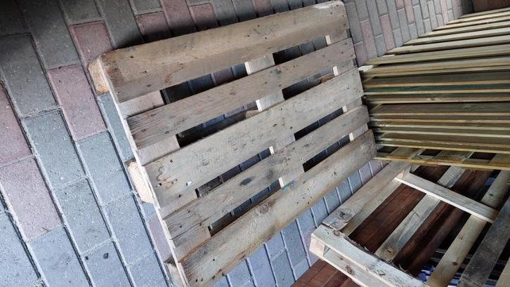 GRATIS PALLET, Doe-het-zelf en Verbouw, Hout en Planken, Pallet, Vuren, Minder dan 200 cm, 50 mm of meer, Ophalen