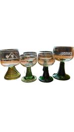 Set van 6 Vintage Roemer Glazen – Wijnhuizen & Cruises - '70, Ophalen of Verzenden, Zo goed als nieuw, Overige typen