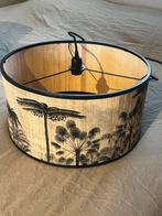 By Boo Bamboo Hang Lamp, Huis en Inrichting, Lampen | Lampenkappen, 25 tot 50 cm, Zwart, Rond, Ophalen of Verzenden