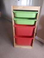 Nette ikea trofast kast met 4 opbergbakken/lades, Huis en Inrichting, Kasten | Ladekasten, Minder dan 100 cm, 25 tot 50 cm, Gebruikt