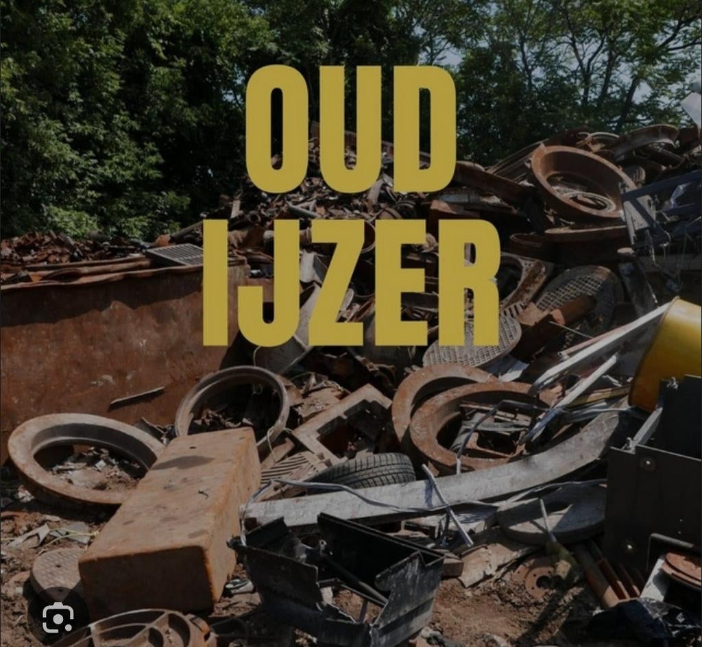 Gezocht oud ijzer, Ophalen of Verzenden, Zo goed als nieuw