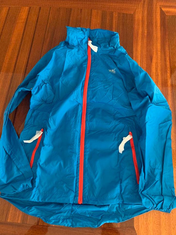 Mac in a Sac Regenjas NIEUW!, Kleding | Dames, Jassen | Zomer, Nieuw, Maat 36 (S), Blauw, Ophalen of Verzenden