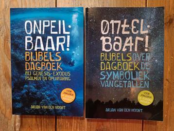 2 Bijbelse dagboeken van Arjan van den Noort.  beschikbaar voor biedingen