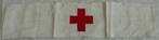 Armband Armbinde Helfer im Sanitätsdienst, DRK, jaren'70.(1), Rode Kruis, Gebruikt, Ophalen of Verzenden