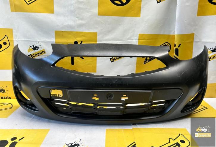 Voorbumper Nissan Micra K13 PDC 2013-2016 Origineel Bumper 6, Auto-onderdelen, Carrosserie en Plaatwerk, Bumper, Nissan, Voor