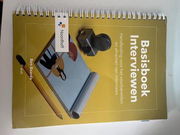 Basisboek Interviewen beschikbaar voor biedingen