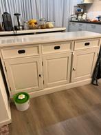 Wit dressoir met 3 lades en 3 deurtjes - Opknapper, Ophalen, Gebruikt, 150 tot 200 cm, Met lade(s)