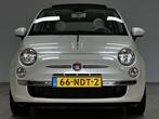 Fiat 500C 1.2 Lounge/ Parelmoer wit!/ Elek. Kap!/ 4-Cilinder, Euro 5, Gebruikt, 4 cilinders, Cabriolet