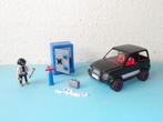 Playmobil safe met dief en auto, Ophalen of Verzenden, Zo goed als nieuw, Complete set