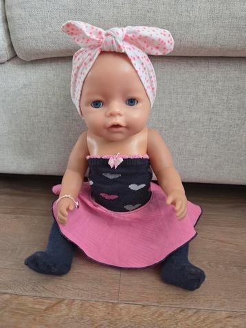 Poppenjurk en maillot, geschikt voor o.a. Baby Born  beschikbaar voor biedingen