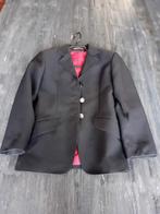 Zwart rijjasje maat 134, Dieren en Toebehoren, Ophalen of Verzenden, Zo goed als nieuw, Dressuur, Bovenkleding
