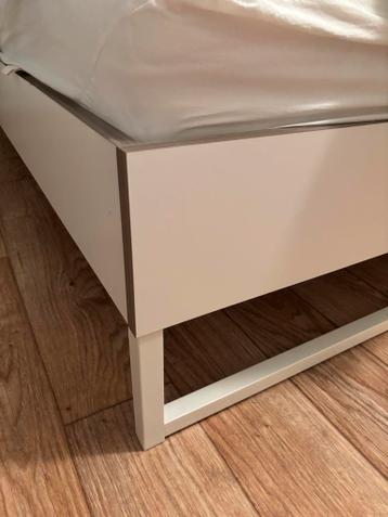 IKEA Wit Bedframe 160x200 Metalen Onderstel (lattenbodems) - afbeelding 5