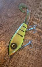 Mchybrid oude kleur met custom tail. Mooi kunstaas snoek., Ophalen of Verzenden, Zo goed als nieuw, Overige typen