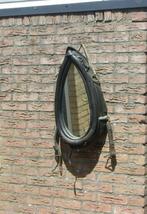 gareel met spiegel, Antiek en Kunst, Ophalen, Ovaal, 50 tot 100 cm, Minder dan 100 cm
