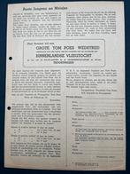 Tom Poes Zeldzame Bijlage 1948/1949, Eén comic, Ophalen of Verzenden, Gelezen, Europa