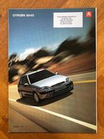 Citroën Saxo folder modeljaar 2000, Verzenden, Nieuw, Citroën, Citroën