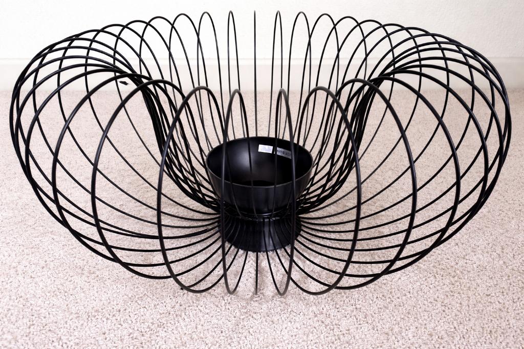 IKEA KALLFRONT hanglampenkap – Ø 50 cm, 25 tot 50 cm, Zwart, Rond, Ophalen of Verzenden