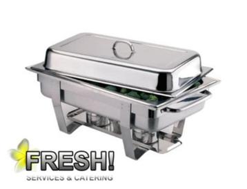 Chafing dish, au-bain Marie, warmhoudbak, rechaud te huur beschikbaar voor biedingen
