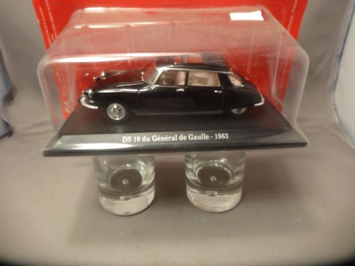 Atlas Citroen DS 19 du General de Gaulle 1969 - 1:43, Hobby en Vrije tijd, Modelauto's | 1:43, Zo goed als nieuw, Auto, Overige merken