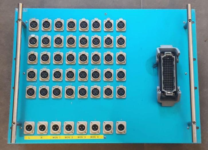 Stagebox Klotz 40/8 met 30 m Harting kabel, Muziek en Instrumenten, Kabels en Stekkers, Gebruikt, Apparatuur, Ophalen