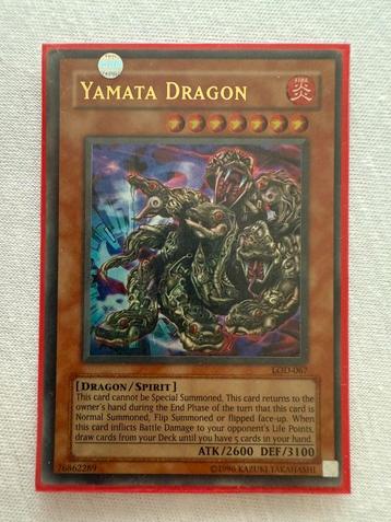 Yamata Dragon yugioh Ultra Rare beschikbaar voor biedingen