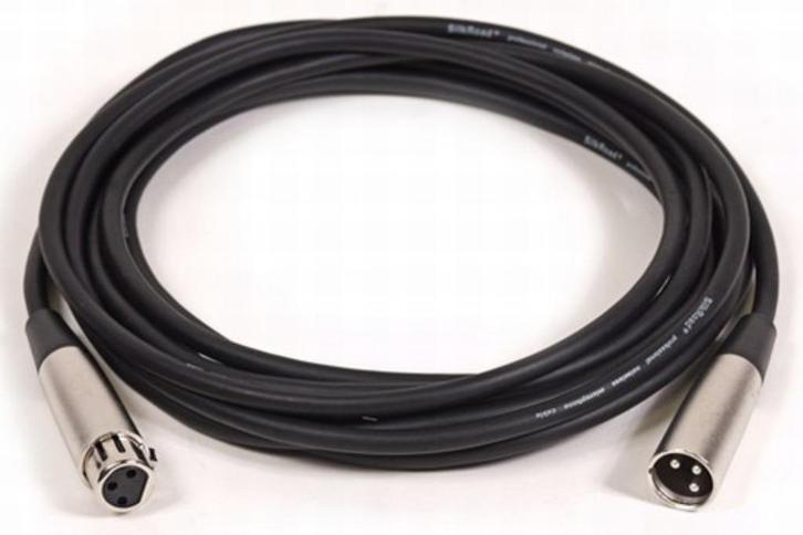 Microfoonsnoer ca 5 meter XLR - XLR, Muziek en Instrumenten, Kabels en Stekkers, Zo goed als nieuw, Microfoon, Ophalen of Verzenden
